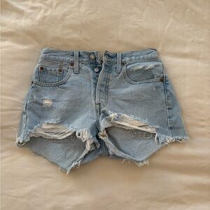 Levi’s 501 High Rise Jean shorts
